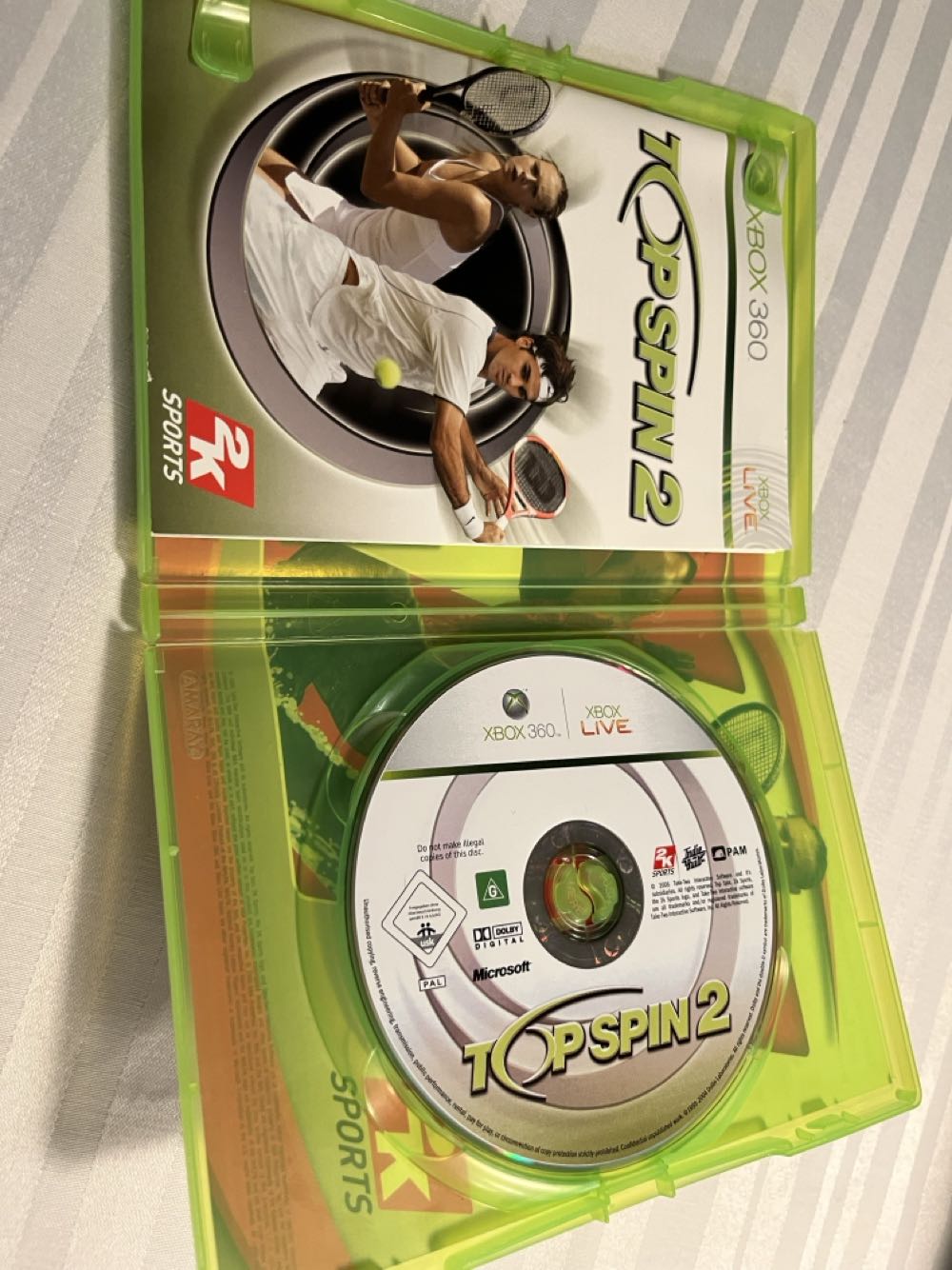 (2006) Top Spin 2 - Microsoft Xbox 360 video game collectible [Barcode 4988648424937] - Main Image 2
