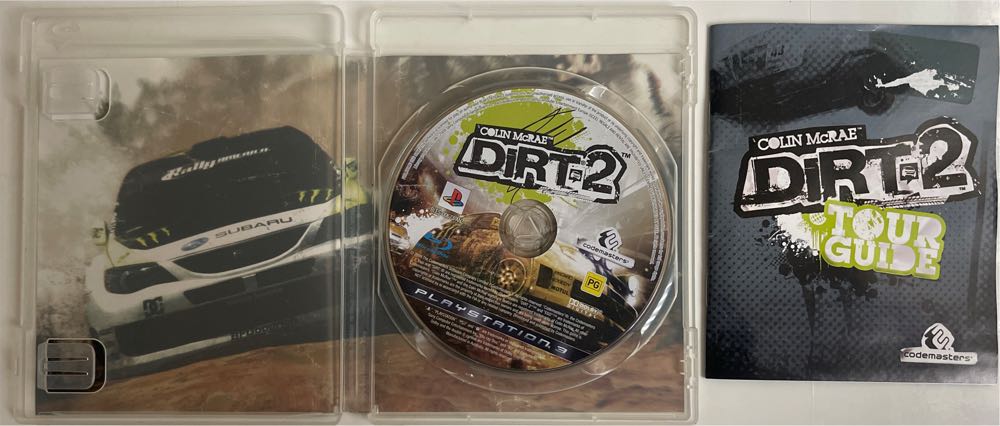 Colin McRae Dirt 2 - Sony PlayStation 3 (PS3) (Codemasters - 1) video game collectible [Barcode 5024866342604] - Main Image 3