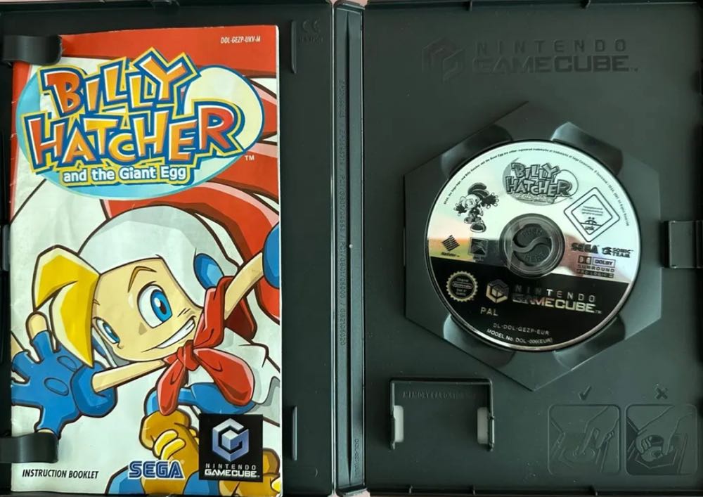 Billy Hatcher and the Giant Egg - Nintendo GameCube (Sega - 4) video game collectible [Barcode 010086610147] - Main Image 3