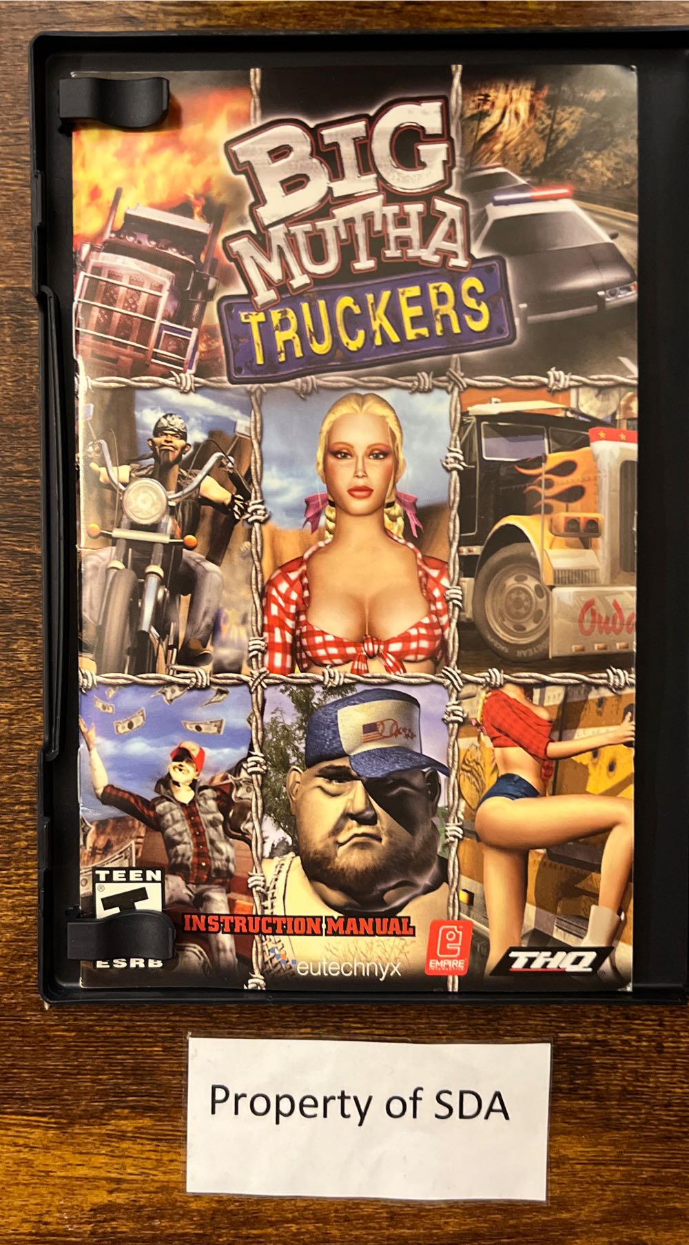 Big Mutha Truckers - Sony PlayStation 2 (PS2) (Eutechnyx - 1) video game collectible [Barcode 752919460443] - Main Image 3