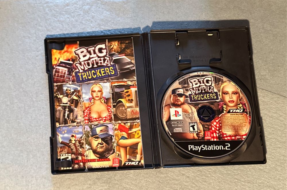 Big Mutha Truckers - Sony PlayStation 2 (PS2) (Eutechnyx - 1) video game collectible [Barcode 752919460443] - Main Image 4