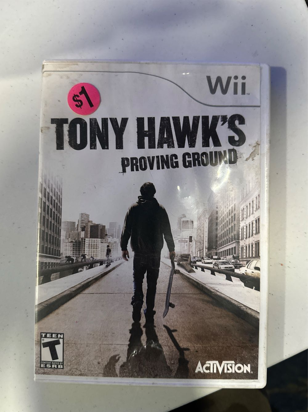 Tony Hawk’s Proving Ground - Nintendo Wii (Activision, Inc. - 2) video game collectible [Barcode 047875830974] - Main Image 3
