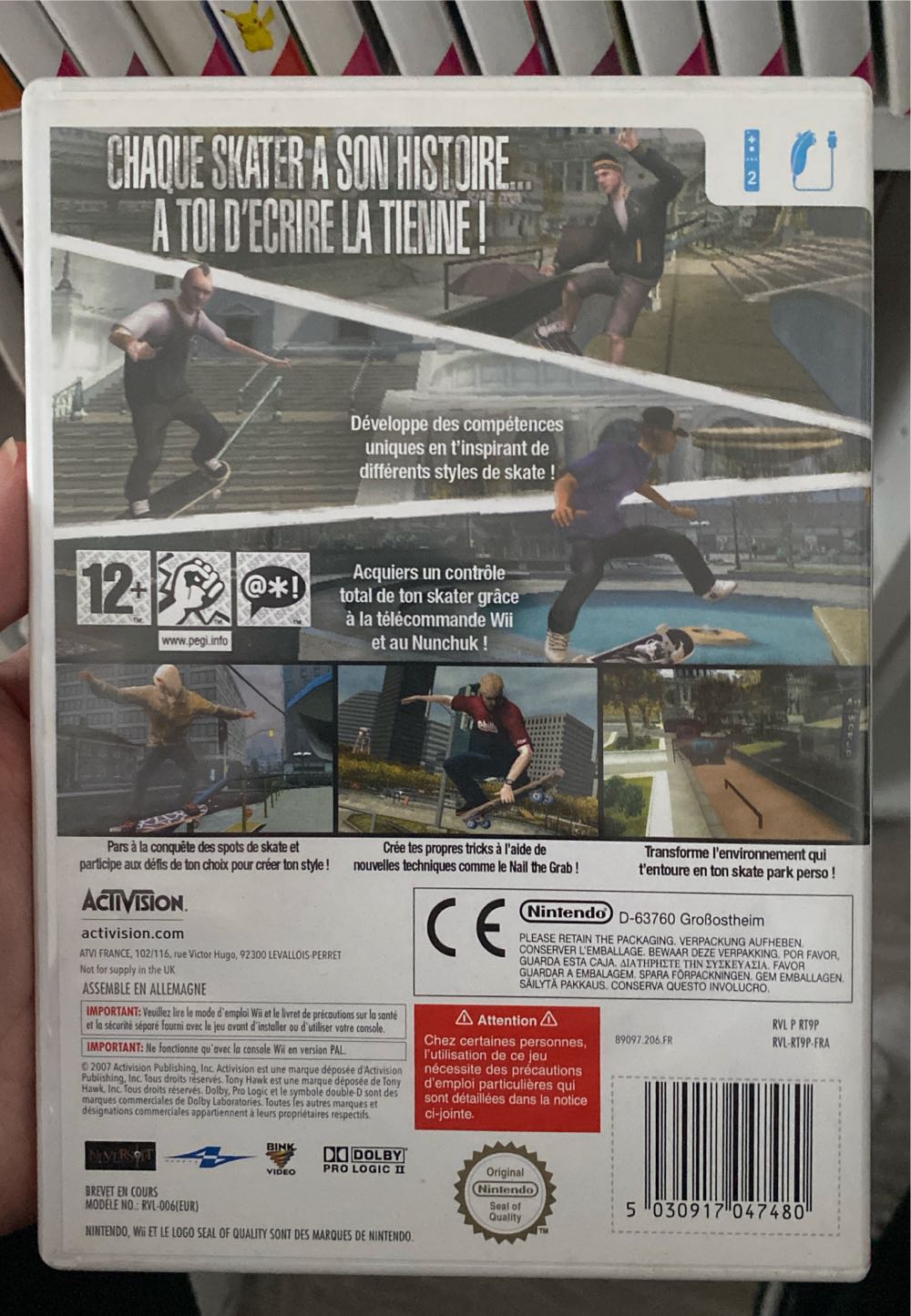 Tony Hawks Proving Ground - Nintendo Wii video game collectible [Barcode 5030917047480] - Main Image 2