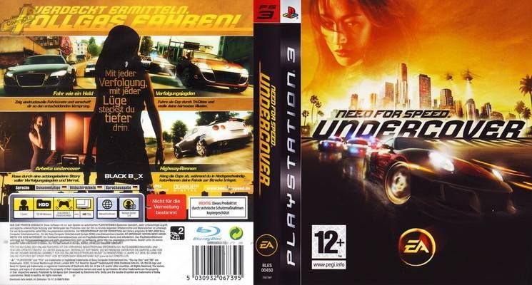 Need for Speed: Undercover - Sony PlayStation 3 (PS3) (1) video game collectible [Barcode 5030939067398] - Main Image 2