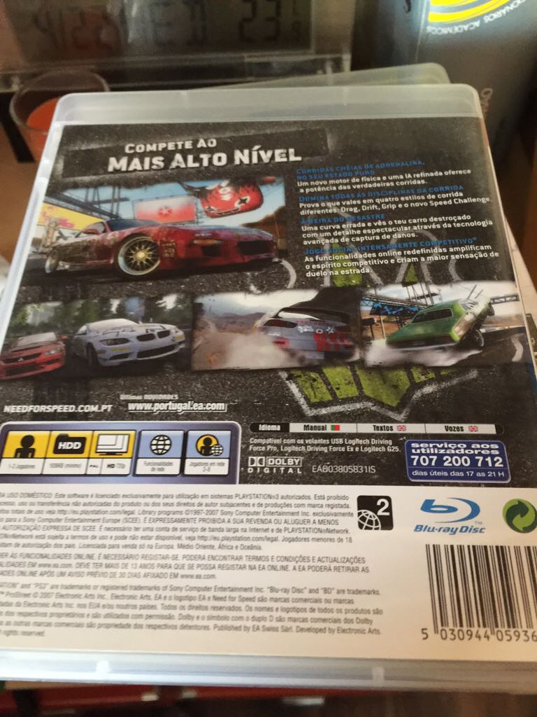 Need For Speed: Undercover - Sony PlayStation 3 (PS3) ((EA) Electronic Arts) video game collectible [Barcode 5030944059364] - Main Image 2