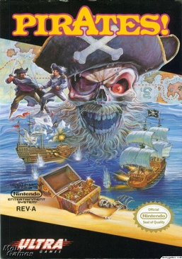 Pirates - Nintendo Entertainment System (NES) video game collectible - Main Image 1