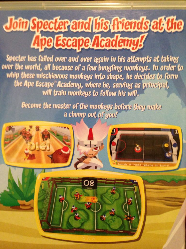 APE ESCAPE ACADEMY - Sony PlayStation Portable (PSP) video game collectible - Main Image 2