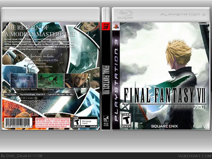 Final Fantasy 7  video game collectible - Main Image 1