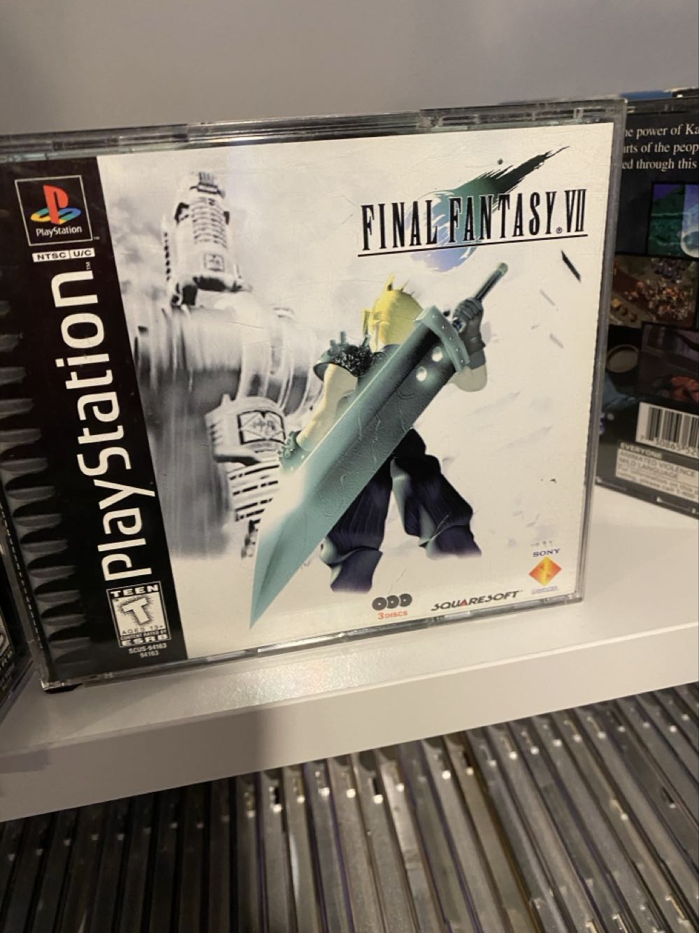 Final Fantasy 7 - Sony PlayStation video game collectible - Main Image 2