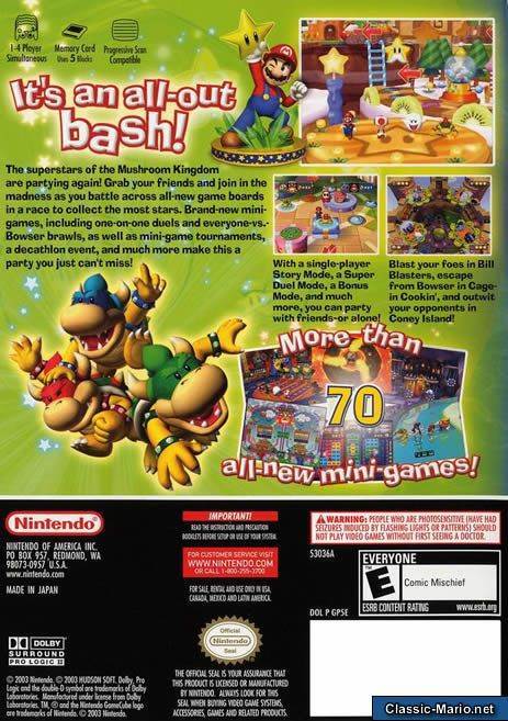 Mario Party 5 - Nintendo GameCube (Nintendo - 4) video game collectible [Barcode 045496961305] - Main Image 2