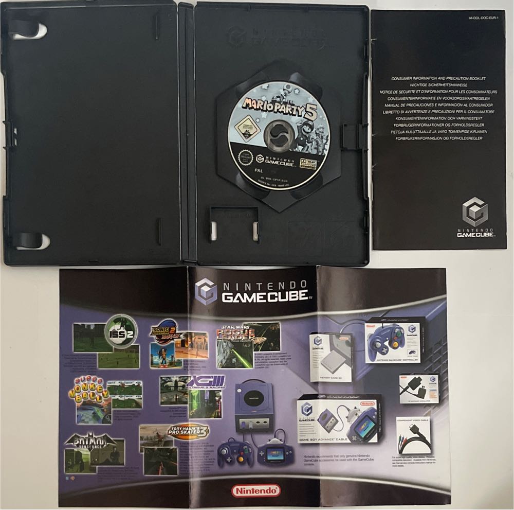 Mario Party 5 - Nintendo GameCube (Nintendo - 4) video game collectible [Barcode 045496961305] - Main Image 3