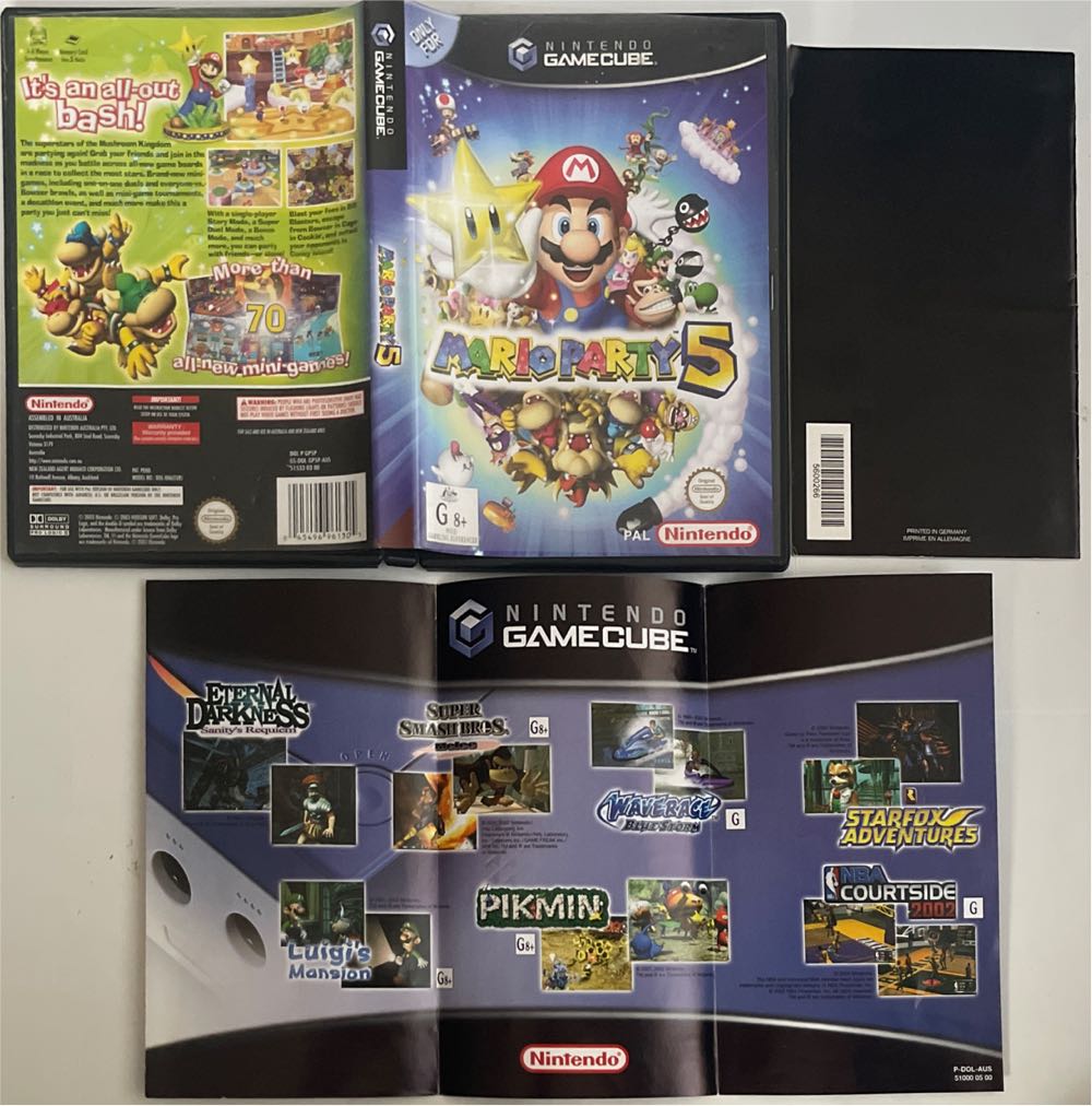 Mario Party 5 - Nintendo GameCube (Nintendo - 4) video game collectible [Barcode 045496961305] - Main Image 4