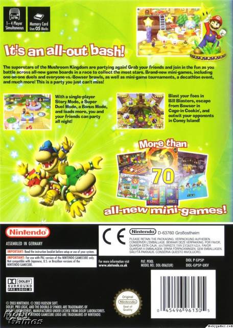 Mario Party 5 - Nintendo GameCube (Nintendo - 4) video game collectible [Barcode 045496961343] - Main Image 2