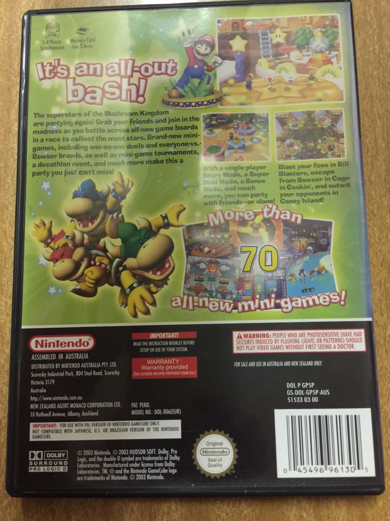 Mario Party 5 - Nintendo GameCube video game collectible - Main Image 2