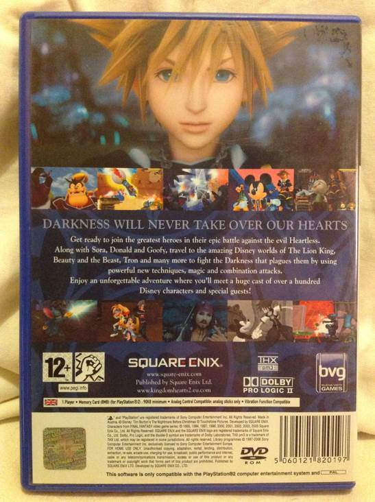 Kingdom Hearts II - Sony PlayStation 2 (PS2) (Square Enix - 1) video game collectible [Barcode 5060121820197] - Main Image 2