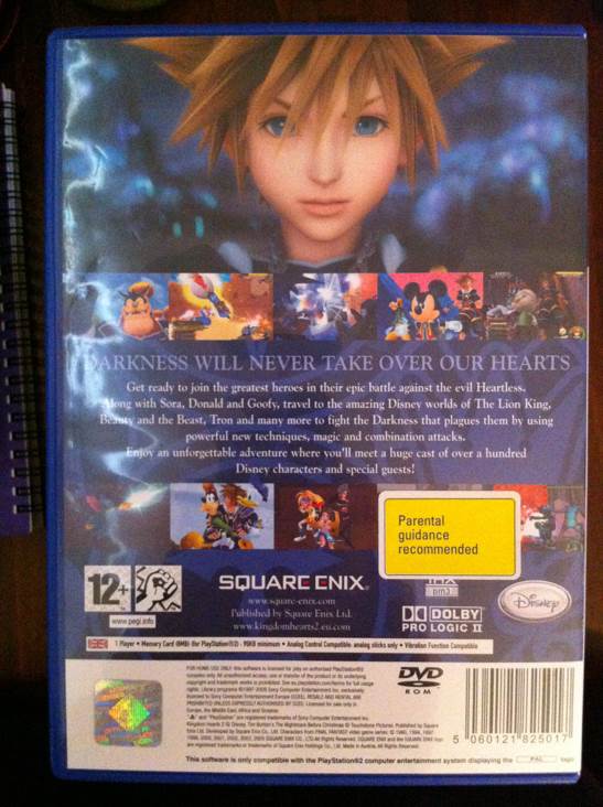 Kingdom Hearts II (Sealed) - Sony PlayStation 2 (PS2) (Square Enix - 1) video game collectible [Barcode 5060121825017] - Main Image 2
