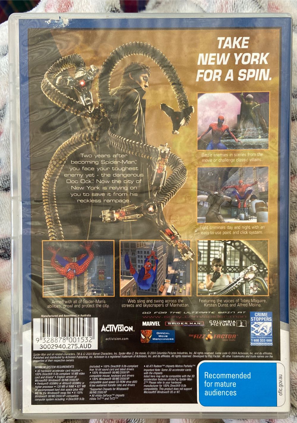 SPIDER-MAN 2 - PC video game collectible [Barcode 9328878001532] - Main Image 2
