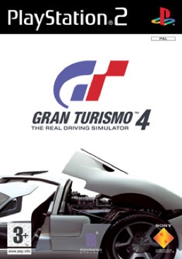 Gran Turismo 4 - Sony PlayStation 2 (PS2) (Sony Computer Entertainment - 1-2) video game collectible [Barcode 711719691464] - Main Image 1