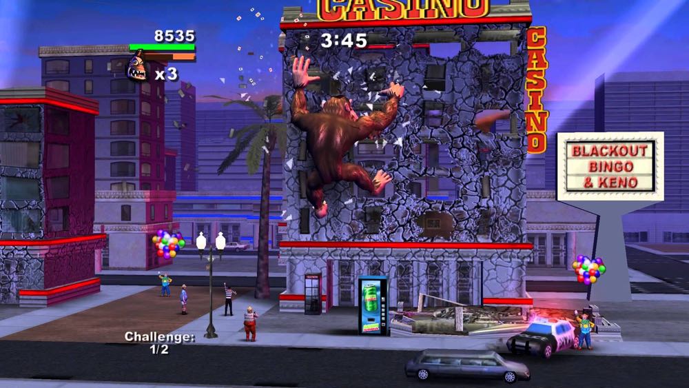 Rampage: Total Destruction - Sony PlayStation 2 (PS2) (Midway - 2) video game collectible [Barcode 5037930073021] - Main Image 3