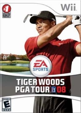 Tiger Woods PGA Tour 08 - Nintendo Wii (Ea Sports - 1-4) video game collectible [Barcode 014633155303] - Main Image 1