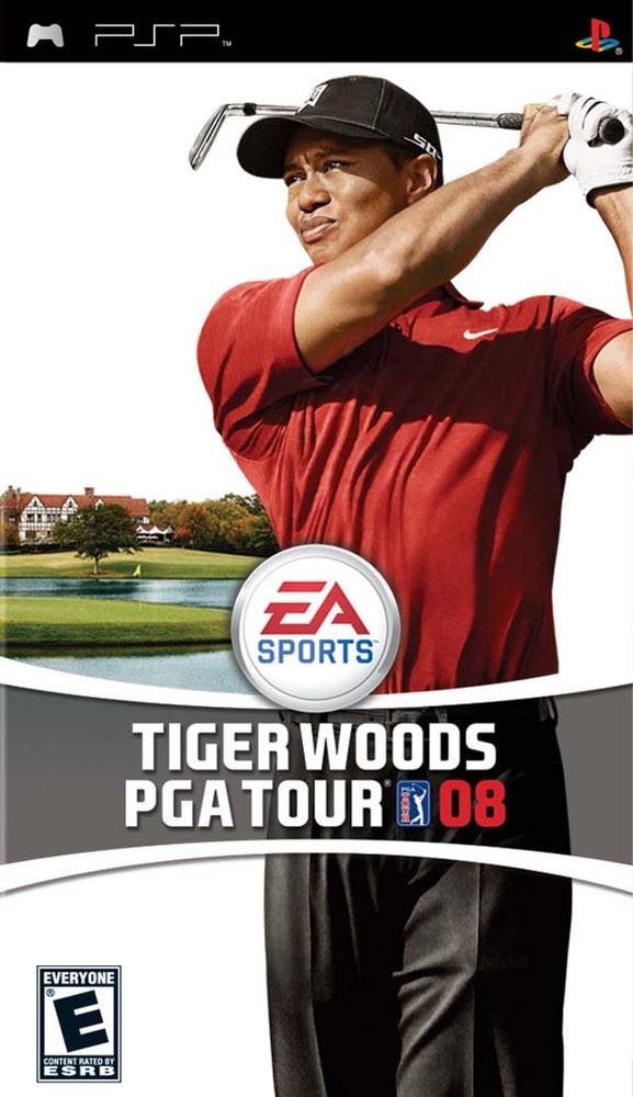 Tiger Woods PGA Tour 08 - Sony PlayStation Portable (PSP) video game collectible [Barcode 5030945058991] - Main Image 1
