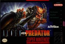 Aliens Vs Predator - Nintendo Super Nintendo Entertainment System (SNES) video game collectible - Main Image 1