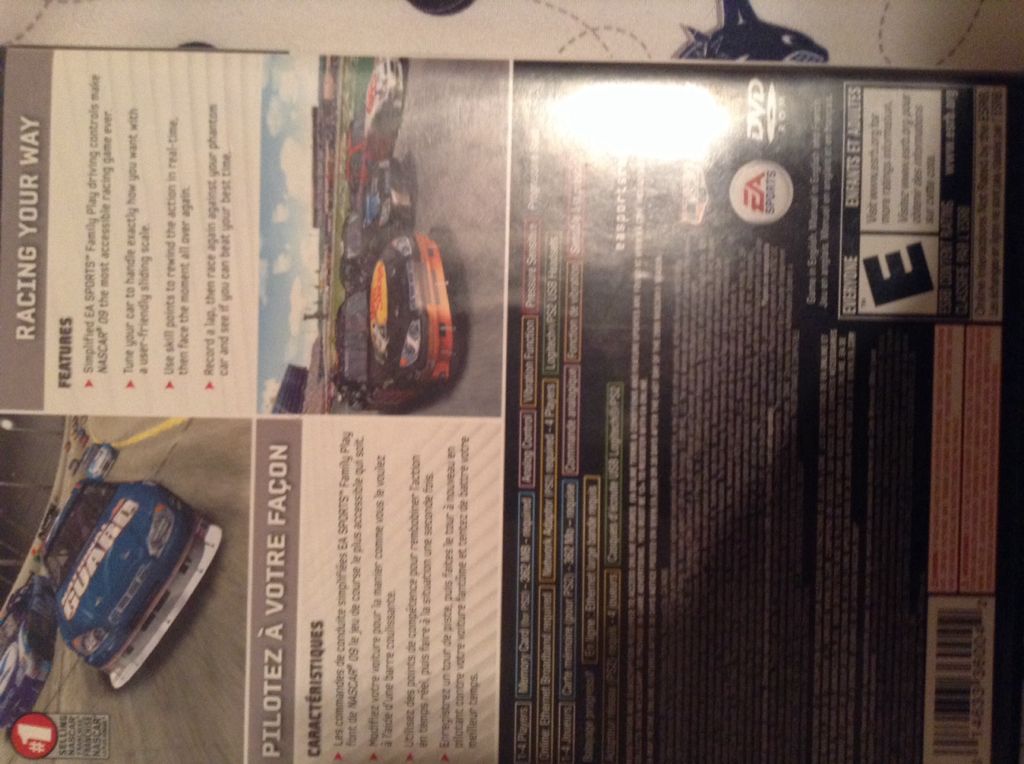 NASCAR 09 - Sony PlayStation 2 (PS2) video game collectible [Barcode 014633360042] - Main Image 2