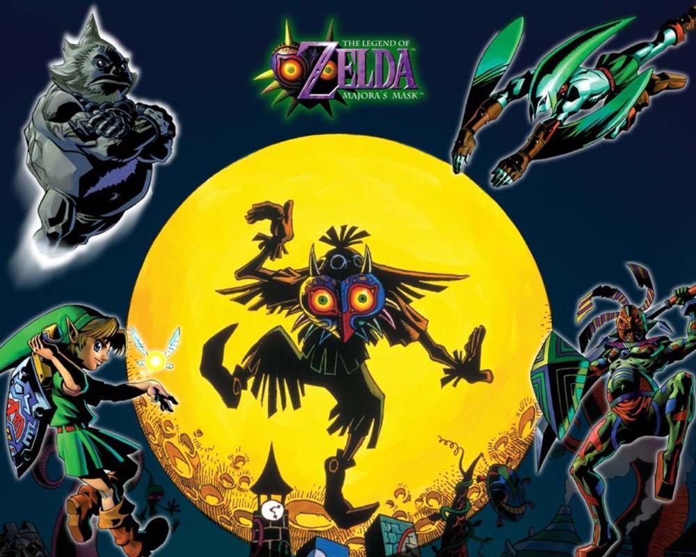 Majoras Mask - Nintendo 64 (N64) (Nintendo) video game collectible - Main Image 4