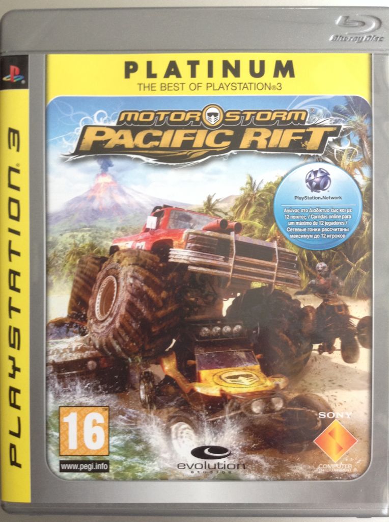 MotorStorm: Pacific Rift - Sony PlayStation 3 (PS3) (Sony Computer Entertainment - 1) video game collectible [Barcode 711719113553] - Main Image 1