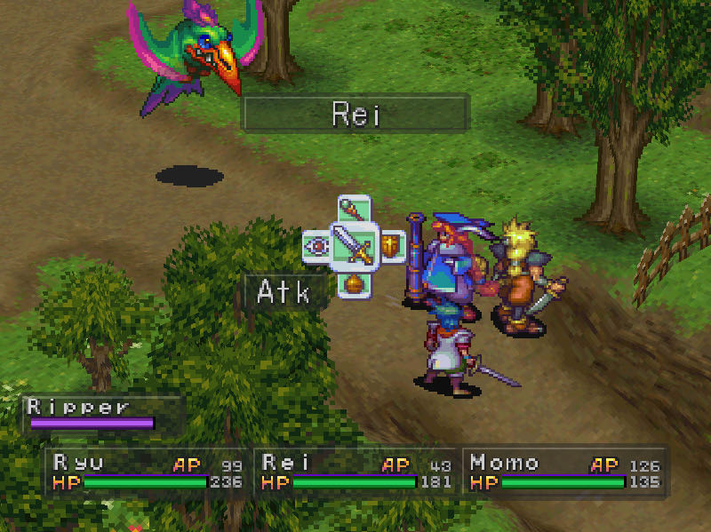 Breath of Fire III - Sony PlayStation Portable (PSP) (2005, capcom - 1) video game collectible [Barcode 5055060910108] - Main Image 3