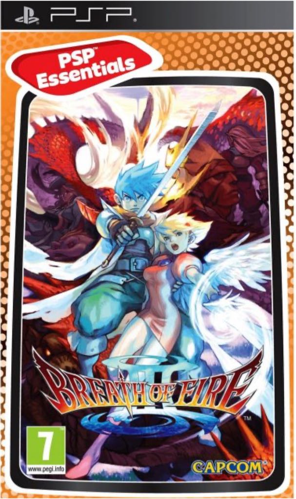 Breath of Fire III (PSP Essentials) - Sony PlayStation Portable (PSP) (Capcom Europe) video game collectible [Barcode 5055060911259] - Main Image 2