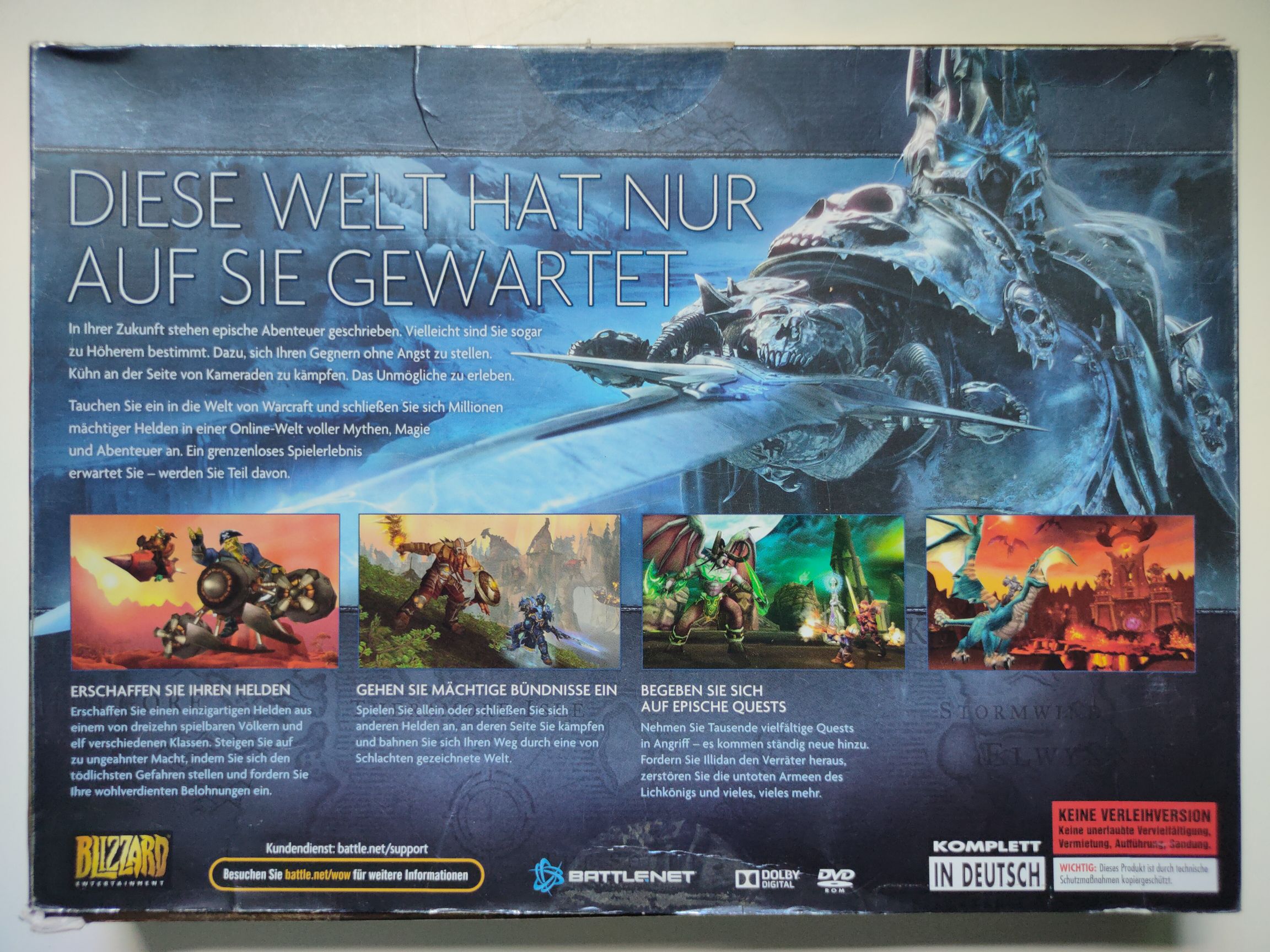 World of Warcraft - PC (Blizzard) video game collectible [Barcode 5030917137556] - Main Image 2