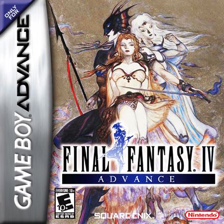 Final Fantasy IV - Nintendo Game Boy Advance (GBA) video game collectible - Main Image 1