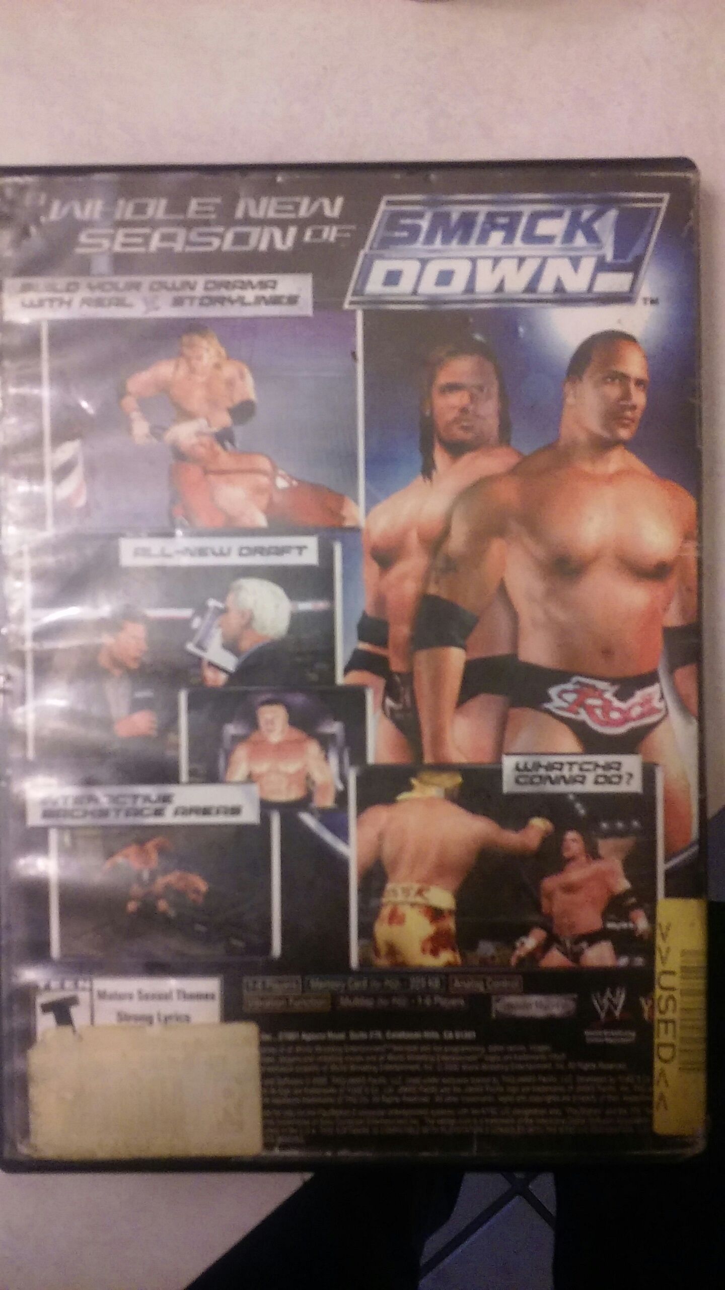 WWE Smackdown! Shut your Mouth - Sony PlayStation 2 (PS2) (THQ - 6) video game collectible - Main Image 2