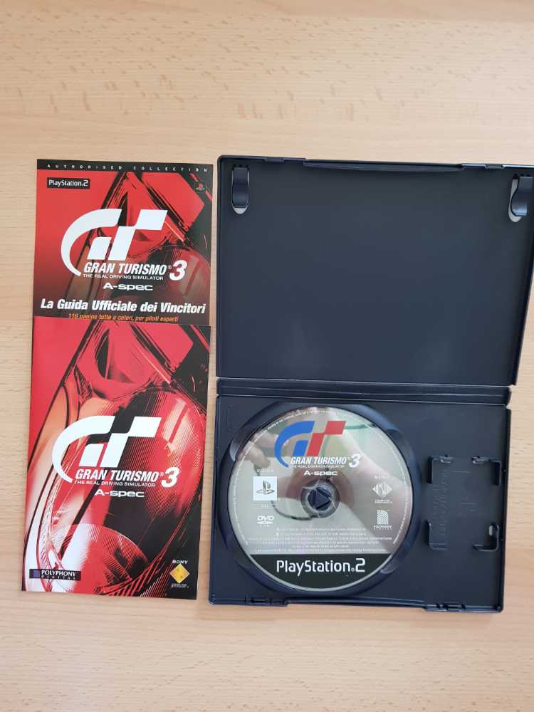 Gran Turismo 3: A-Spec - Sony PlayStation 2 (PS2) (Sony Computer Entertainment - 1-2) video game collectible [Barcode 711719276524] - Main Image 3