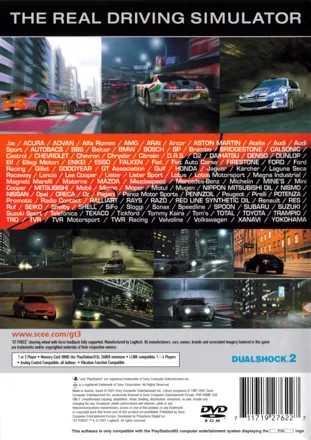 Gran Turismo 3 A-spec - Sony PlayStation 2 (PS2) (Sony) video game collectible - Main Image 2