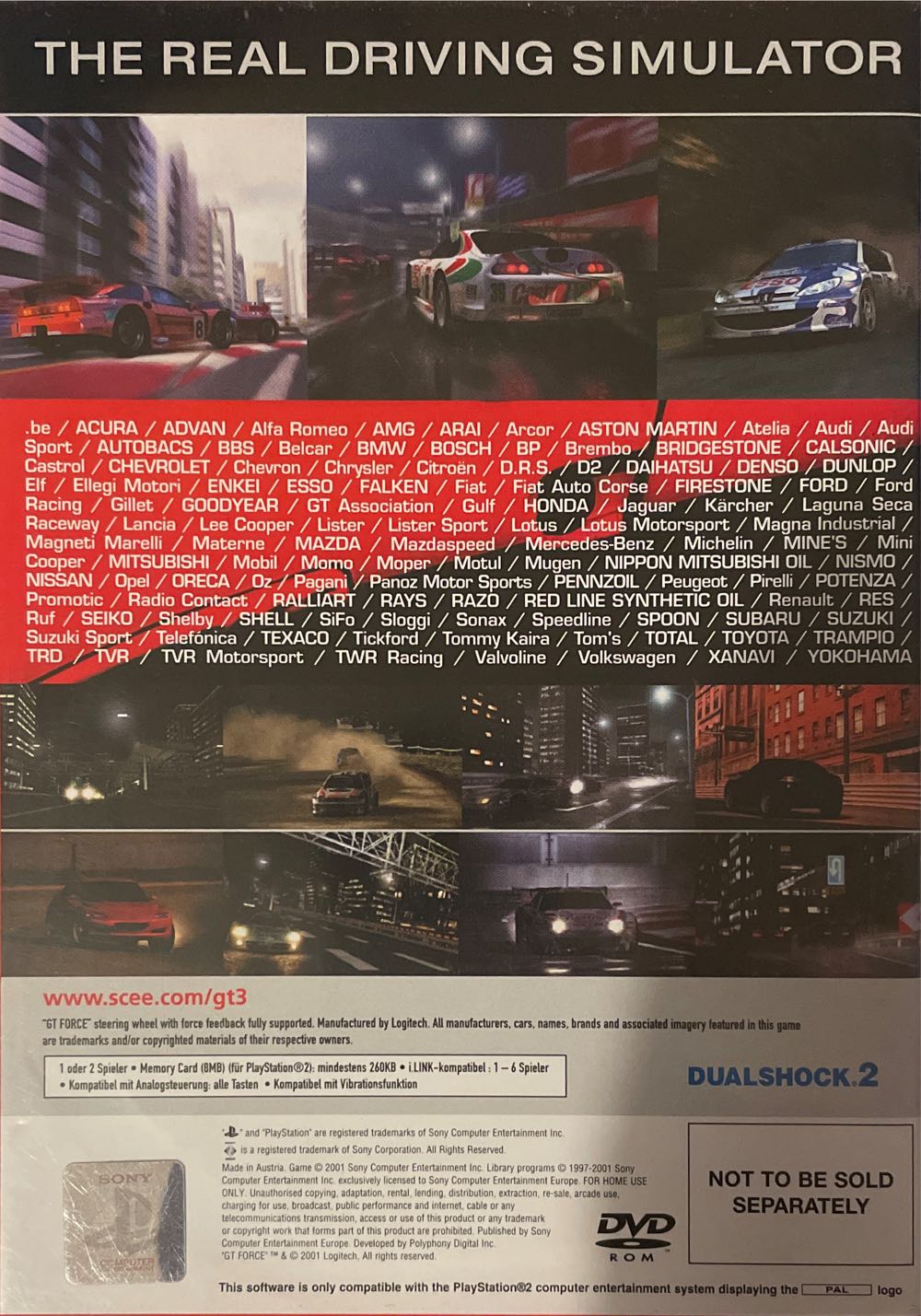 Gran Turismo 3 A-Spec - Sony PlayStation 2 (PS2) video game collectible - Main Image 2
