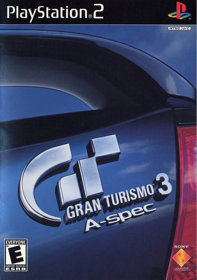 Gran Turismo 3 A-Spec - Sony PlayStation 2 (PS2) (Polyphony - 1-2) video game collectible - Main Image 1