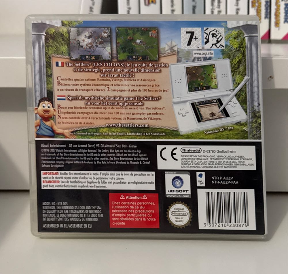 The Settlers - Nintendo DS (1) video game collectible [Barcode 3307210230874] - Main Image 2