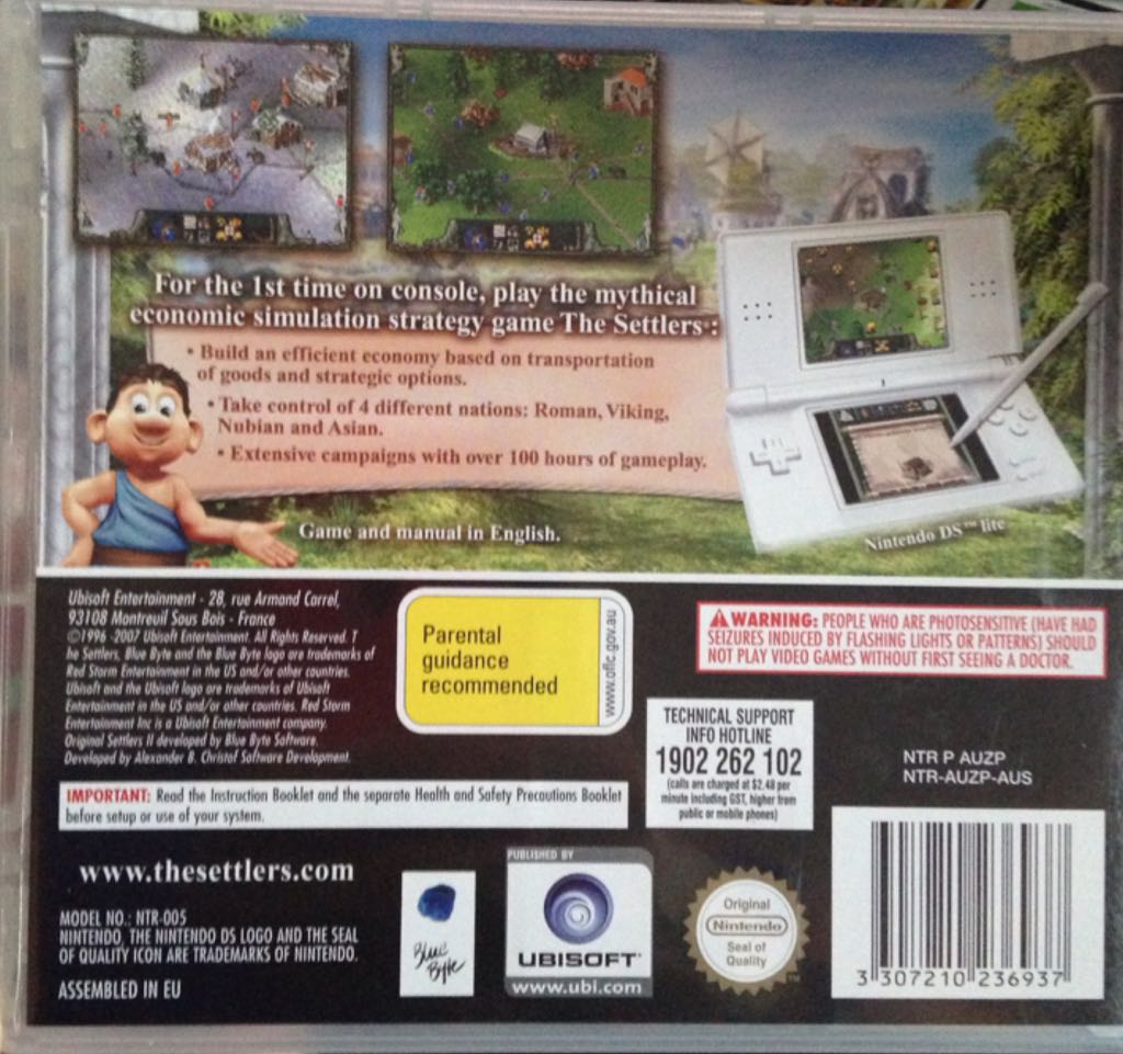 The Settlers - Nintendo DS video game collectible [Barcode 3307210236937] - Main Image 2