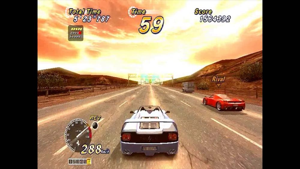 Outrun 2 - Microsoft Xbox (Microsoft Game Studios - 4) video game collectible [Barcode 805529909632] - Main Image 4