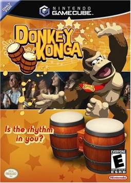Donkey Konga - Nintendo GameCube (Nintendo - 4) video game collectible [Barcode 045406961432] - Main Image 2