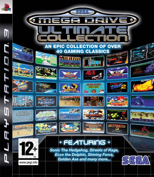 Sega MegaDrive Ultimate Collection - Sony PlayStation 3 (PS3) video game collectible - Main Image 1