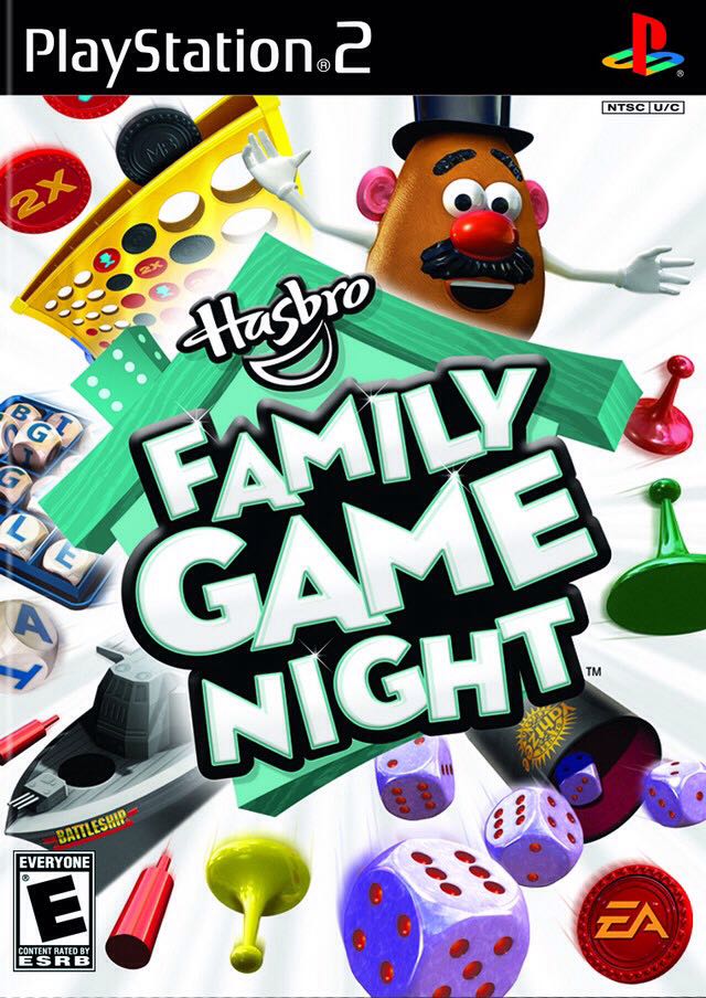 Hasbro Family Game Night - Sony PlayStation 2 (PS2) video game collectible - Main Image 1