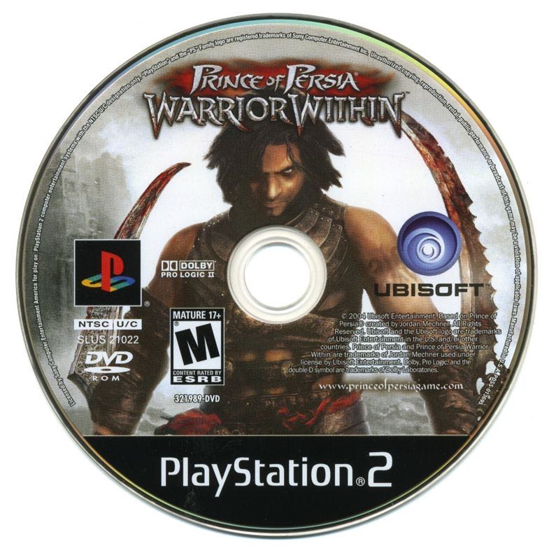 Prince Of Persia: Warrior Within - Sony PlayStation 2 (PS2) (Ubisoft - 1) video game collectible [Barcode 008888321989] - Main Image 3