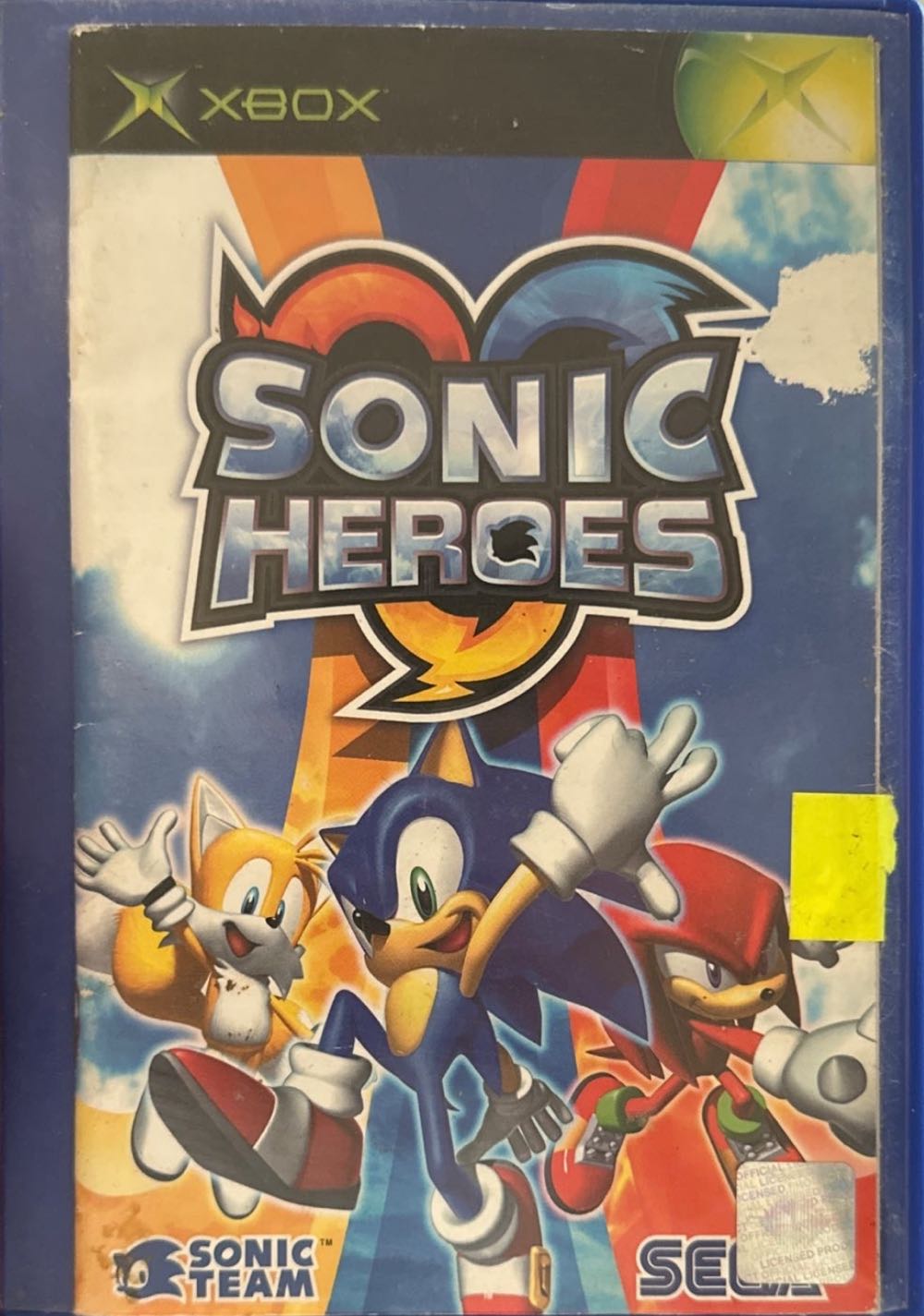 Sonic Heroes - Microsoft Xbox (Sega) video game collectible [Barcode 1008664034] - Main Image 2