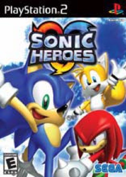 Sonic Heroes - Sony PlayStation 2 (PS2) (Sega - 1-2) video game collectible [Barcode 938766938766] - Main Image 1
