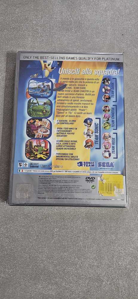 Sonic Heroes - Sony PlayStation 2 (PS2) (Sega - 2) video game collectible - Main Image 2