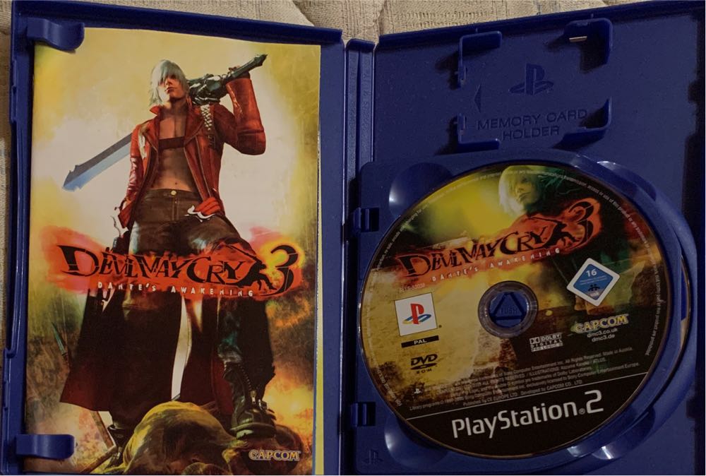 Devil May Cry 3: Dantes Awakening - Sony PlayStation 2 (PS2) (Capcom - 1) video game collectible [Barcode 5055060922774] - Main Image 3