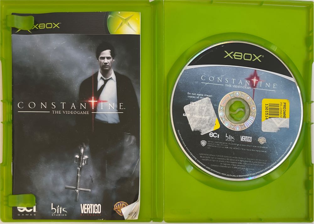 Constantine - Microsoft Xbox (Warner Bros Interactive Entertainment - 1) video game collectible [Barcode 5021290023703] - Main Image 3